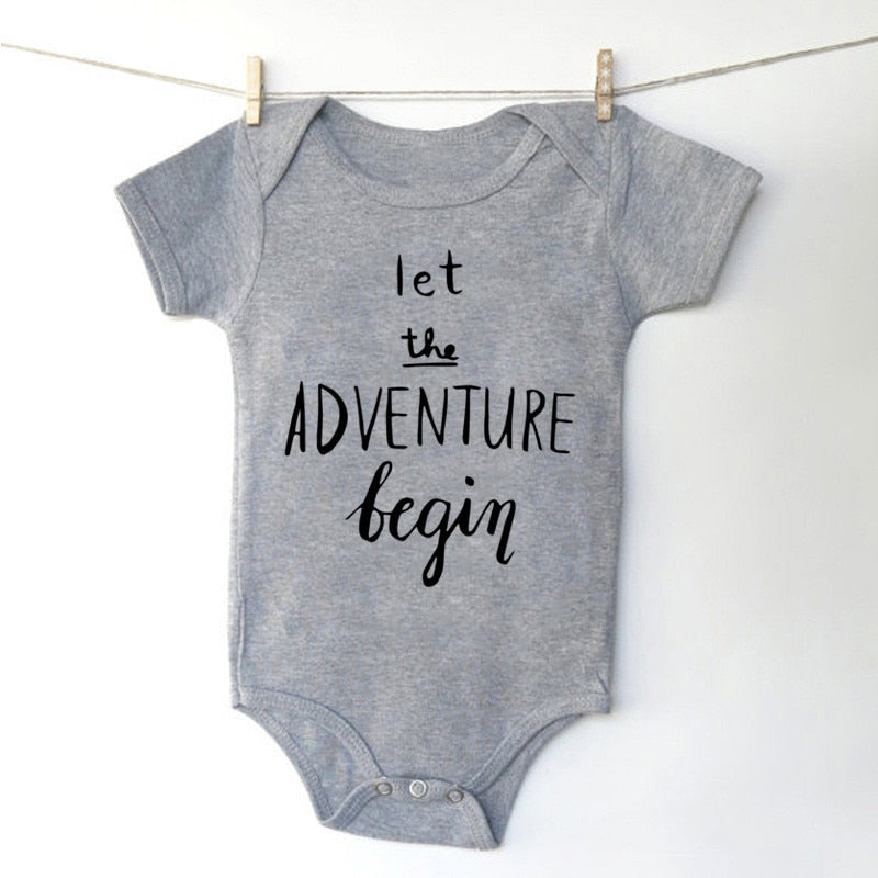 Let the Adventure Begin Baby Bodysuit