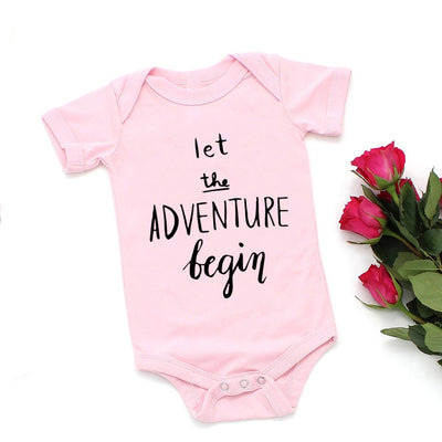 Let the Adventure Begin Baby Bodysuit