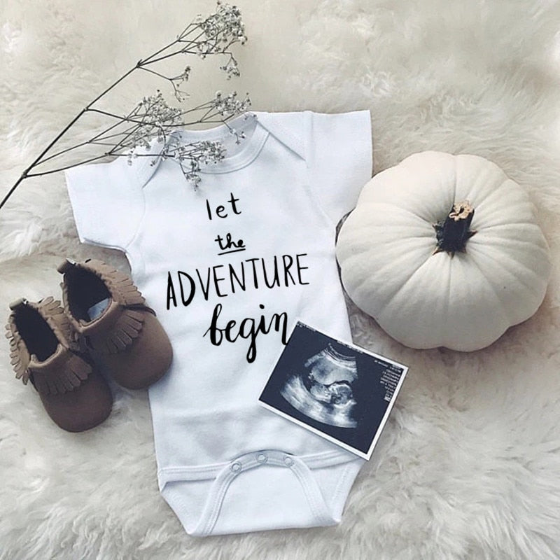 Let the Adventure Begin Baby Bodysuit