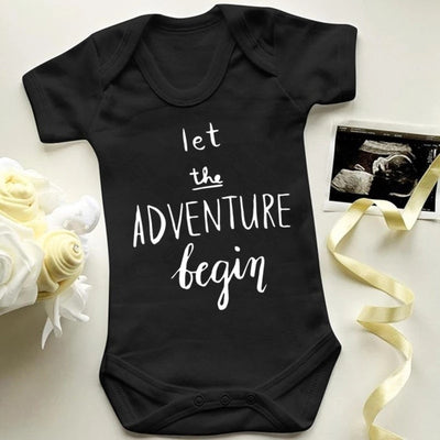 Let the Adventure Begin Baby Bodysuit