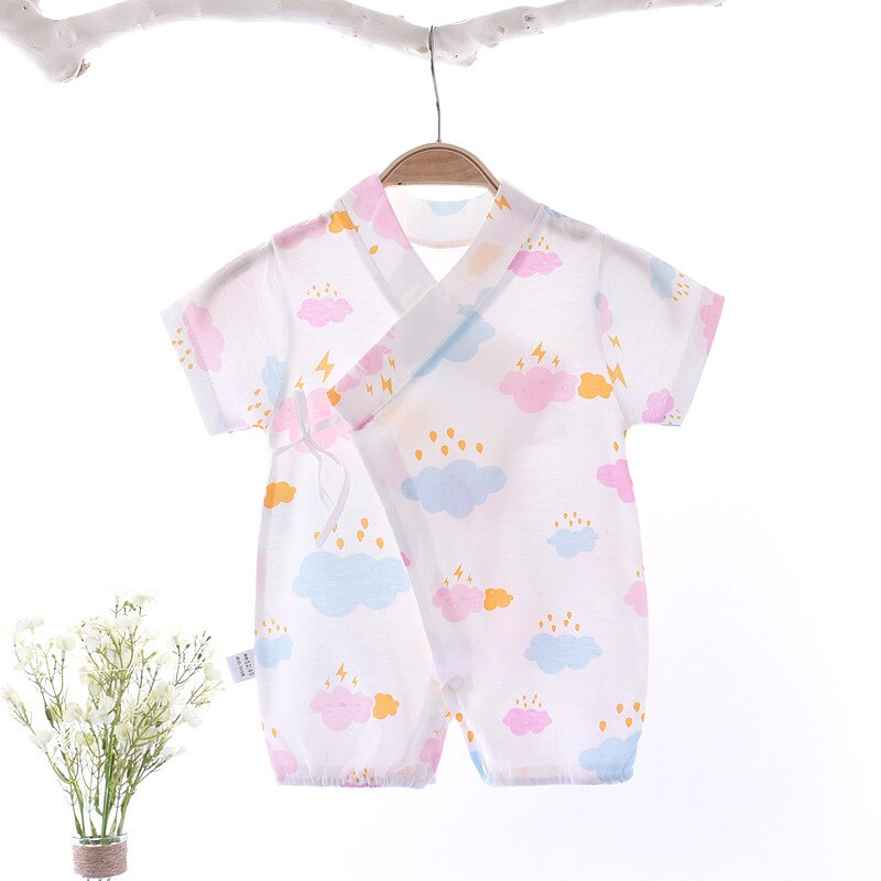 In The Clouds Cotton Romper Jumpsuit